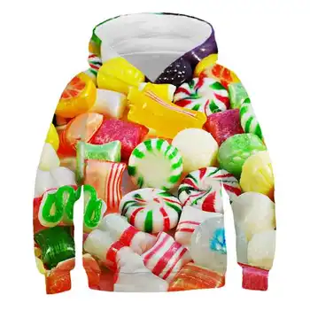 

Autumn Winter hot sale Water droplets candy Kids Boys Girls Hoodie Clothes Clothing Hoodies Boy Girl Sweatshirts T-shirt Hoodied