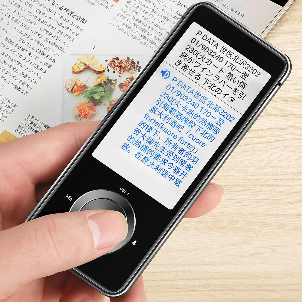 2021 Newest M9 Instant Voice Translator Portable Language Translator In Real-time Smart Translator Supports 12 offline languages 6