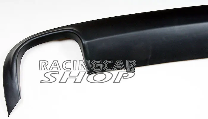 Неокрашенное заднее крыло Диффузор двойной выхлопной для VW Passat седан R36 2005-2010 V027F