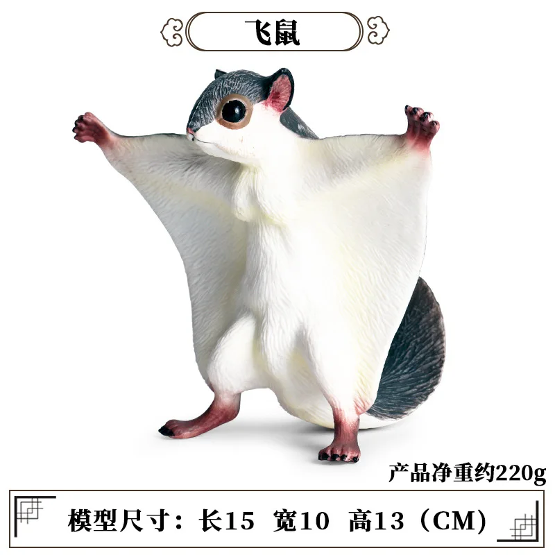 Flying Squirrel Animal Figure Collectible Toys Wild Animal Action Figures  Kids Plastic Cognition Toys - Action Figures - AliExpress