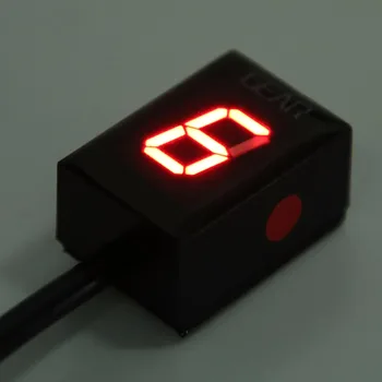 

Motorcycle 1-6 Speed Gear Display Indicator ECU Plug for Suzuki Intruder 800 V-Strom GSXR 600 SV650 750 SV 650 Red LED
