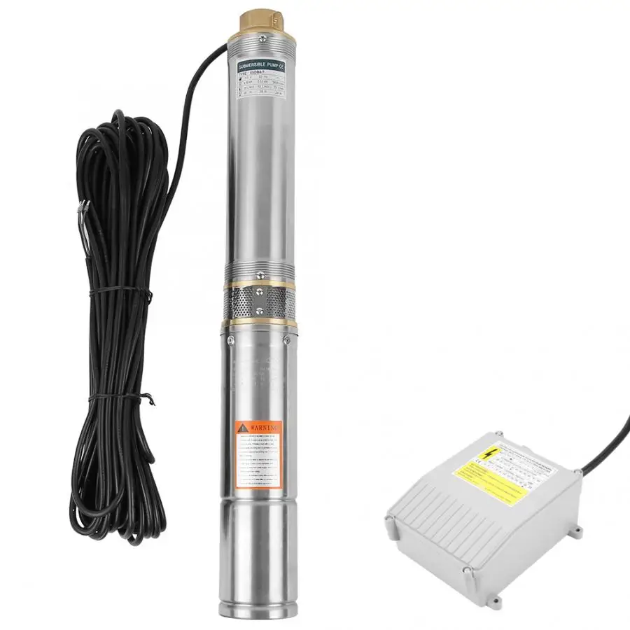 

Water Pump 370W Deep Well Water Pump 4000L/h Submersible Pump 110V US Plug su pompasI