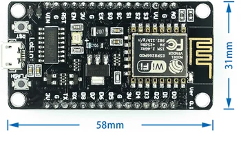 

ESP8266 serial wifi module NodeMcu Lua WIFI V3 IoT development CH340