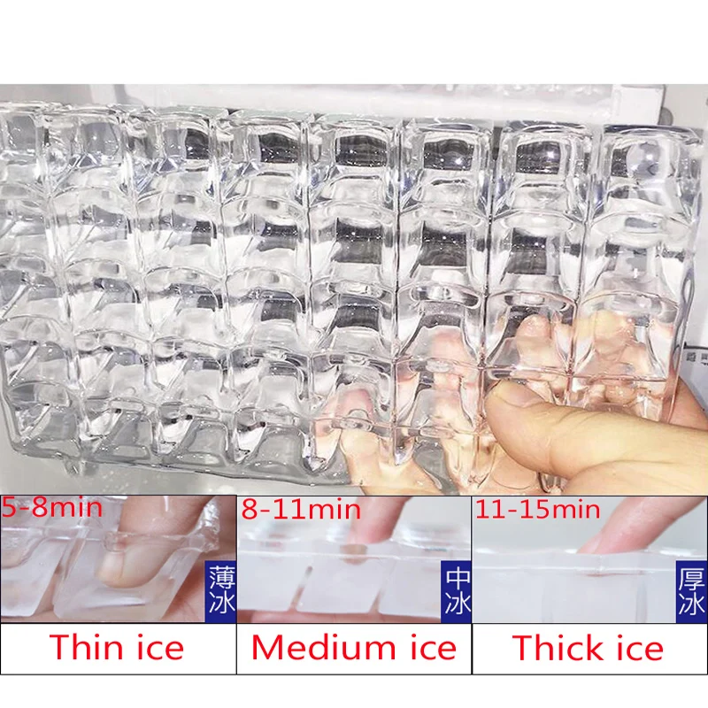 220v automatic ice making machine 90 kg commercial or household for bar coffee milk tea shop electric cube ice maker machine