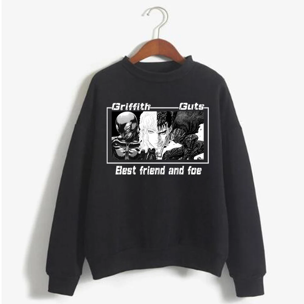 

Hoodies Men Women Sweatshirt Berserk Anime Manga Griffith Guts Hoodies Tops Clothes