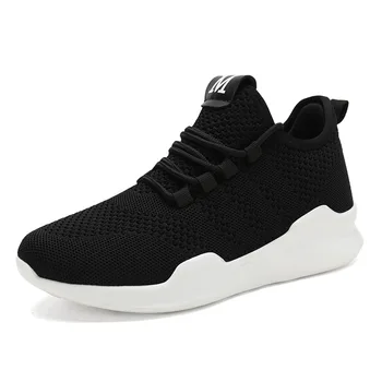 

shoes for woman Spring Summer Black White Sneakers Mesh Breathable Shoes Fashion Running Shoes Light weight Student Shoes