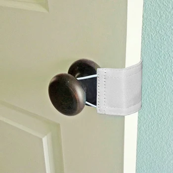 

3pcs/lot Protector Door Stopper Universal Thickened Oxford Home Bedroom Door Holder Easy Install Elastic Accessories