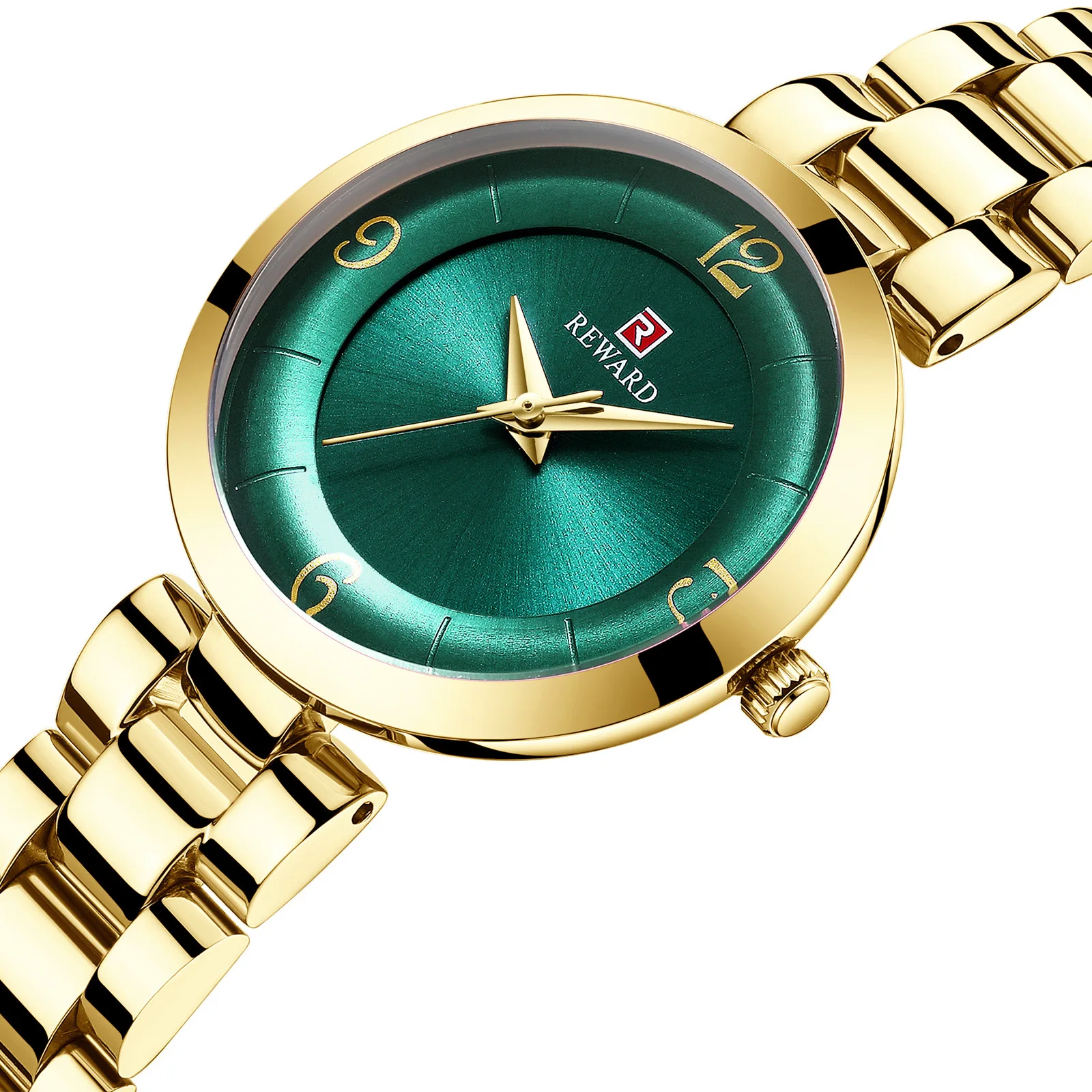 Золотые часы женские креативные стальные часы-браслет повседневные подарки |