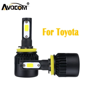 

Mini lampada H4 H11 LED Car Headlight 12V 6500K Lamp H7 H3 H1 9005 HB3 For Toyota Corolla/Avensis/RAV4/Yaris/Echo/Hilux/MR2/RAV