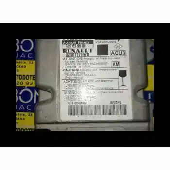 

8200117652b 600 63 95 00 Switchboard Airbag Renault Scenic (ha ..) *