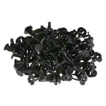 

Black Faster Clips 40pcs Car Plastic Rivet Fastener Clip Of Assortment