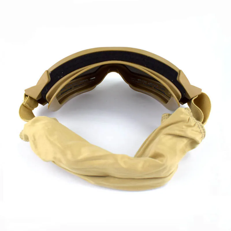 Высококачественные военные тактические очки для страйкбола стрельбы с 3 линзами