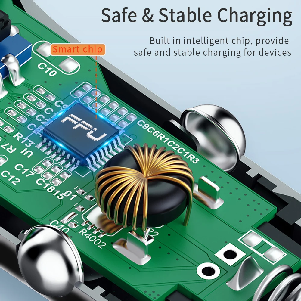 FPU Quick Charge 3,0 Автомобильное зарядное устройство для iPhone Xiaomi samsung S10 QC QC3.0 Мульти USB Автомобильное зарядное устройство быстрый автомобильный адаптер зарядного устройства для телефона