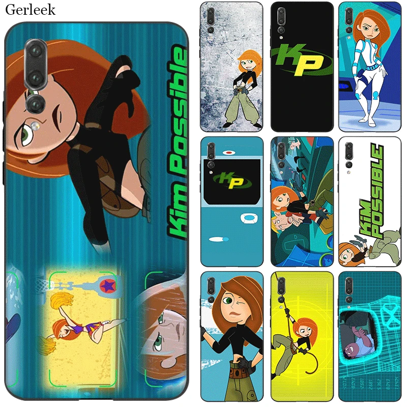 

Silicone Phone Case For Huawei P30 P20 P10 P8 P9 Lite Pro P Smart Cover Kimmunicator Kim Possible Bag Shell
