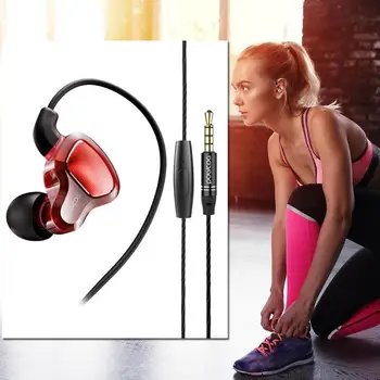 

Type-C earphone in-ear quad-core for xiami 6 6X 8 mix 2S huawei P20 pro mate 10 pro mobile phone 3.5mm headphones for iphone 6S