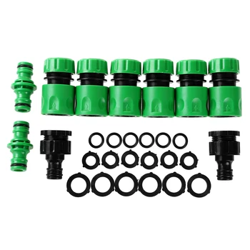 

Garden Hose Pipe Connection Garden Hose Connector Kit Double Plug Hose/Quick Connector/3-Way/Hose Tap/hose Washers/O-Rings