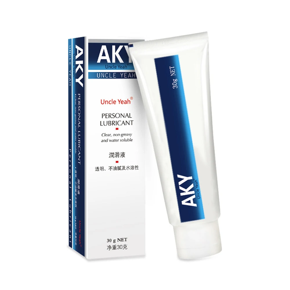 Прозрачная смазка для секса на водной основе 30 мл шелковая анальная гель