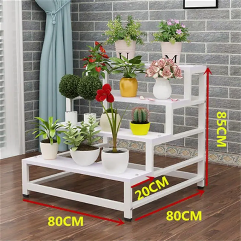 Macetas плантенстандард Сакси станди Варанда дерево для Estante Para Plantas открытый Dekoration балкон полка цветок стенд - Цвет: Number 2