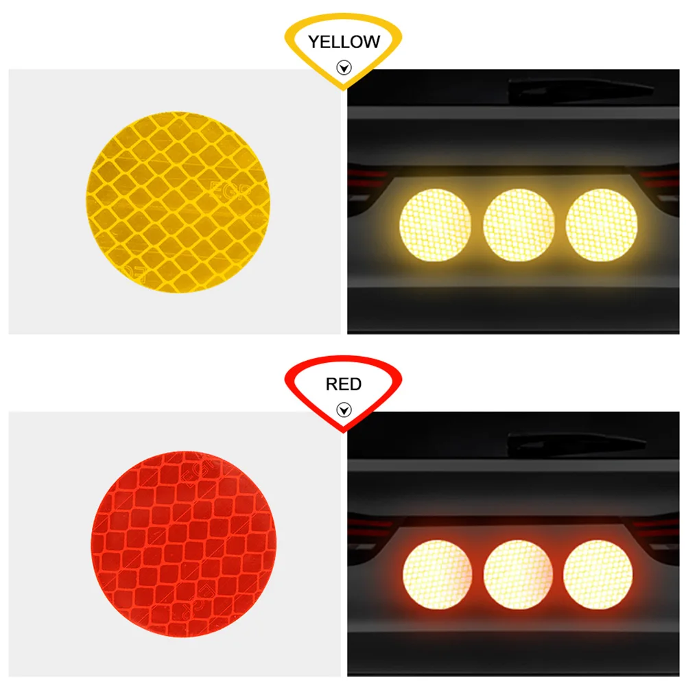 Plaques Réfléchissantes Poids Lourd Lot De 2 - Homologuées RF E9 - 565x140 Mm Jaunes