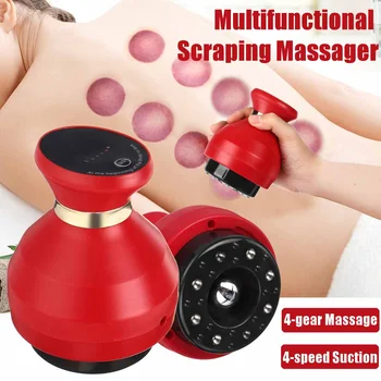 

Electric Scraping Instrument Meridian Dredge Lymphatic Drainage Suction Massage Brush Home Suction Machine Cupping Full Body