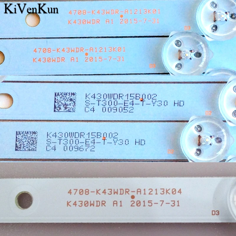 TV  ŰƮ ʸ 43PUF6065  LED Ʈ Ʈ 43PUF6056/T3 HD LED  4708-K43WDR-A1213K04 LED   K430WDR A1