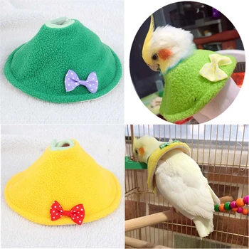 

4 Pcs Soft Elizabethan Circle for Birds Parrot Bib Cloak Suit Pet Bird Clothes Small Animals Uniform for Birthday Party Cosplay