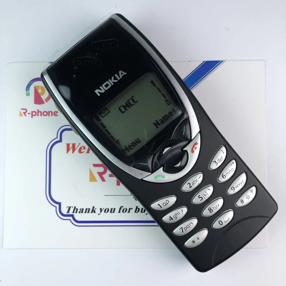 Мобильный телефон NOKIA 8210 оригинальные сотовые телефоны восстановленные