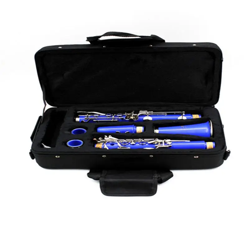 

Black Foam Padded Thicken Oxford Cloth Sotrage Bag Clarinet Box Case with Handle Strap Clarinet Protection Accessories Hot