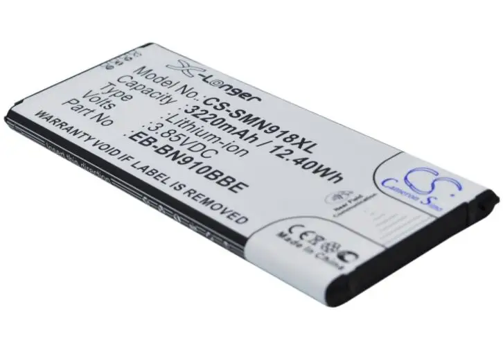 Cameron sino 3220 мА/ч, батарея для SAMSUNG Galaxy Note 4 SM-N910A N910C N910FD N910FQ N910H N910I N910K N910L N910M N910R4 N910S