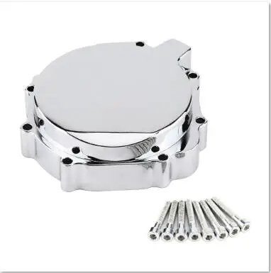 Чехол для генератора статора двигателя для Suzuki GSXR 600/750 2004-2005 GSXR 1000 2003-2004 - Цвет: silver