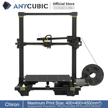 

ANYCUBIC Chiron 3d Printer Large Build Volume With Automatic Level Ultrabase Extruder Heated Bed FDM 3D Printer Kit 3d-printer