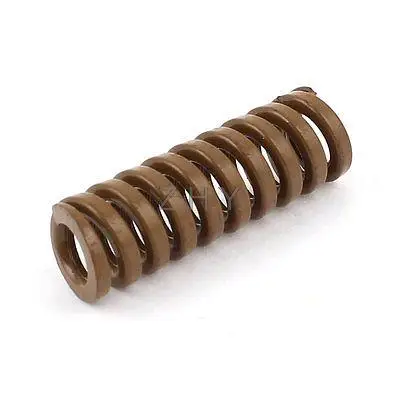 

Super Heavy Load Brown Spiral Stamping Compression Die Spring 10x30mm