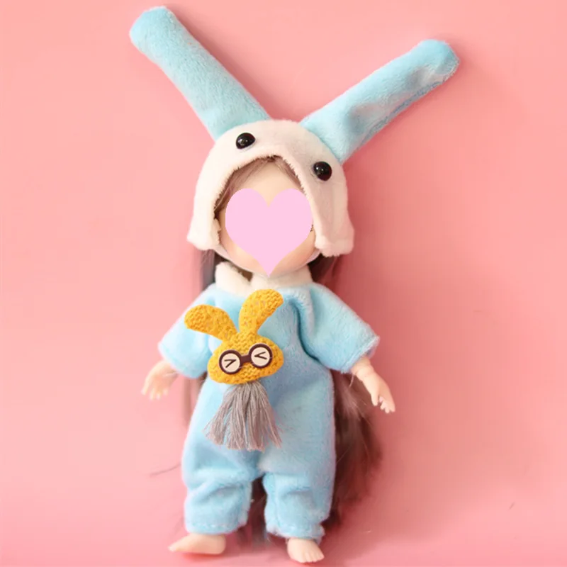 Vêtements Pour Poupée La-bu-bu 17cm - Ensemble D'Habillage, Accessoires Pour Poupée Peluche, Sans La Poupée