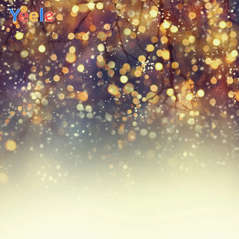 Yeele Рождество фотосессия Декор боке сверкающие мяч фотографии фоны персонализированные фотографические фоны для фотостудии - Цвет: NBK25053