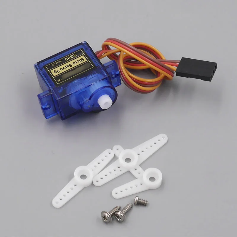 10 шт мини микро 9g сервопривод SG90 MG90S для arduino RC 250 450 6CH для вертолета самолета 4,8 V-6 V автомобиля лодки