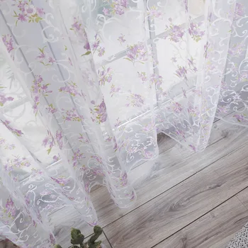 

Tulle on The Window Curtains In The Living Room Curtain for Bedroom Goods for Home and Kitchen for Children Yarn Bedrooms Rural