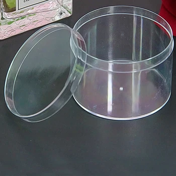 

100 ML Translucent Plastic Container Box For Slime Mud Clay DIY Accessory Slime Box Storage Box Bottle With Lid Slime Tool