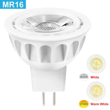 GU10/E27 LED Bulb Lamp COB LED Spot Light Aluminum AC85V-265V GU5.3 DC12V Globe Spotlight for Indoor Home Lighting Replacement