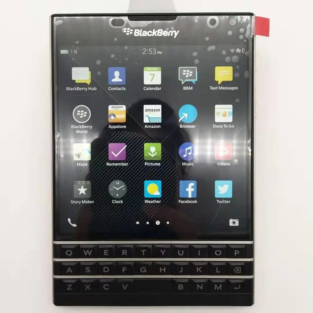 Оригинальный разблокированный мобильный телефон Blackberry passport Q30 четырехъядерный