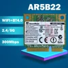 Atheros AzureWave AR9462 AR5B22 WB222 мини PCIe 300 Мбит/с + Bluetooth4.0 WLAN Wifi беспроводная карта ► Фото 2/2