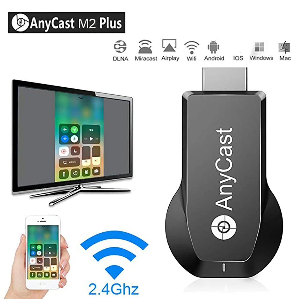HDMI TV Stick Беспроводной Wi Fi Miracast приемник ключ DLNA дисплей Поддержка 4K 1080P AnyCast Android