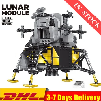

IN Stock 2020 Creator Expert Apollo 11 Moon Space Rocket Lunar Lander Compatible 10266 60003 Building Blocks Kit Toys