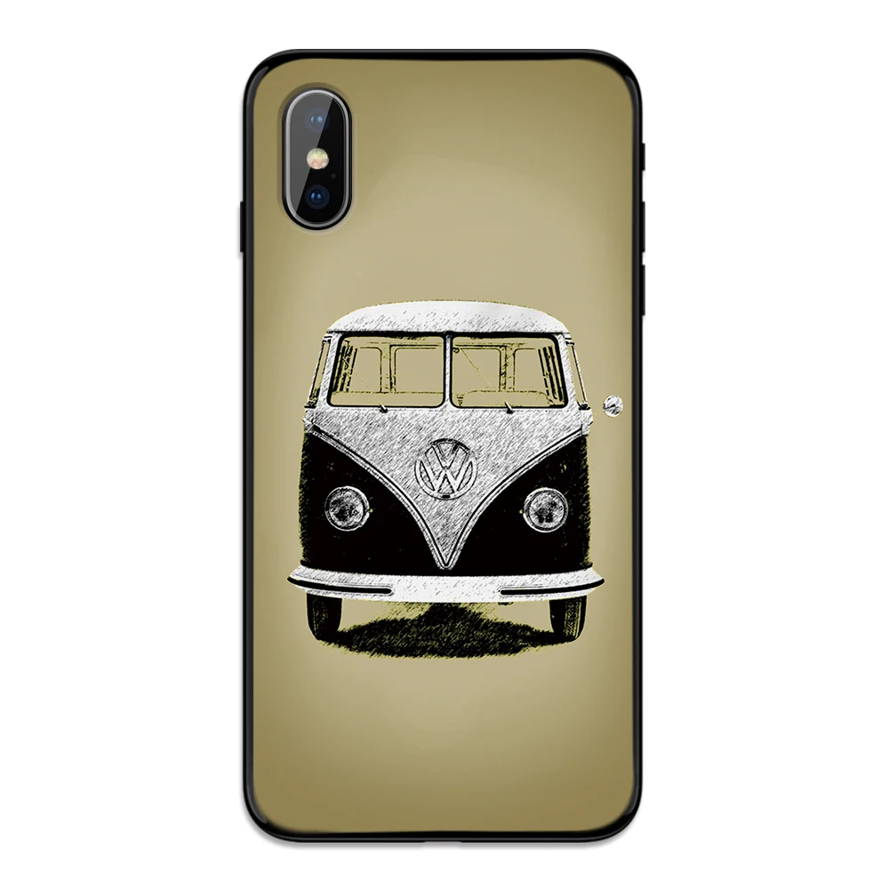 Чехол для телефона для iPhone 11 Pro Max XR XS MAX X volkswagen для Apple 8 7 6 5S s Plus Мягкий Силиконовый ТПУ Матовый чехол Funda para - Цвет: 5