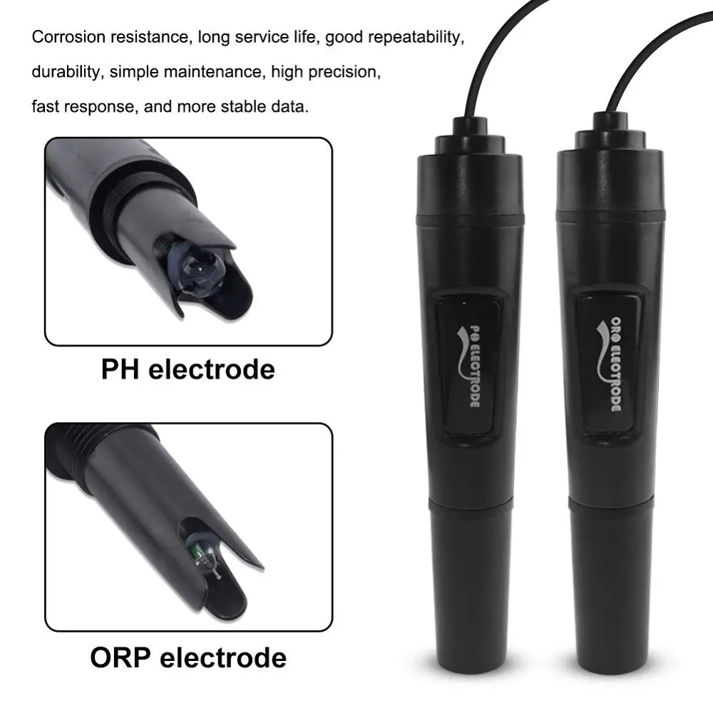 US $105.00 New PH ORP Redox Controller wifi Output Power Relay Monitor for Aquarium Hydroponics Plant Pool Spa BNC Replaceable probe