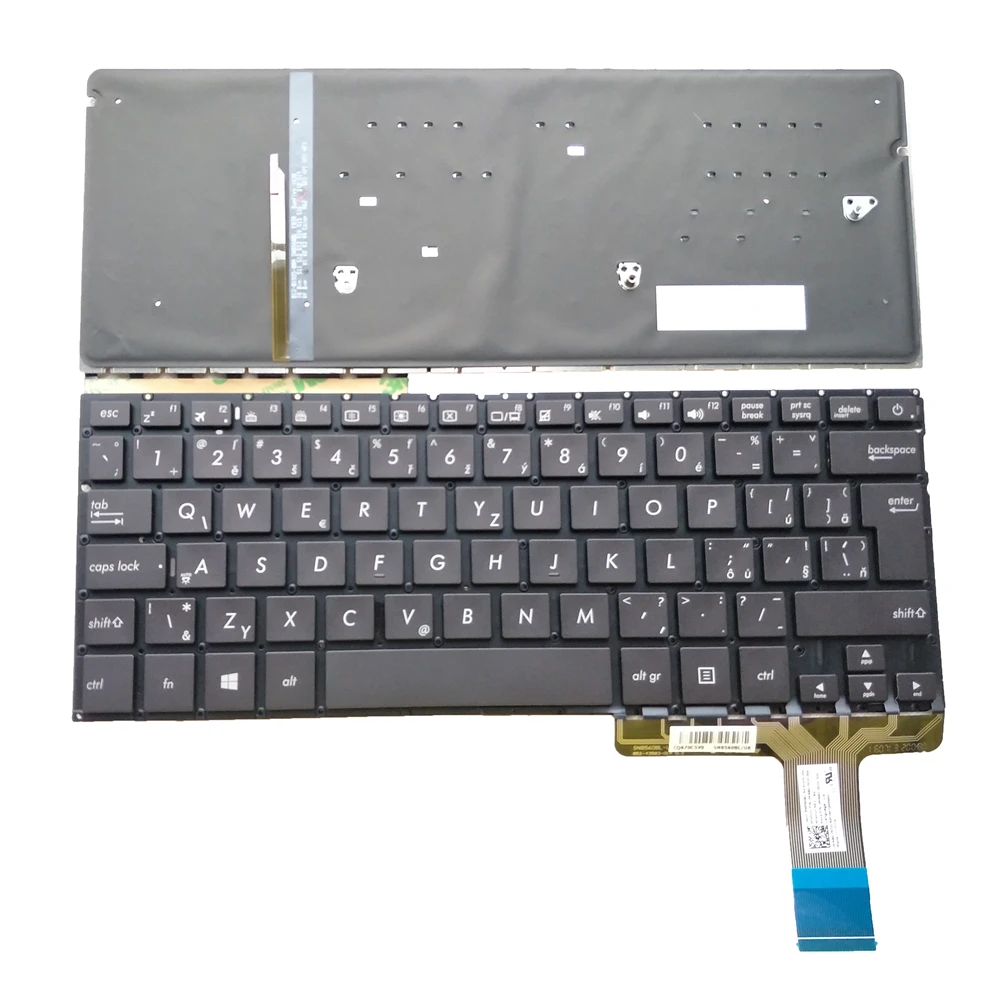 French Turkish German Czech laptop keyboard backlight for ASUS ux330 UX330U UX330UA CZ FR GK GR TR keyboards New 0KNB0-2632FR00 |