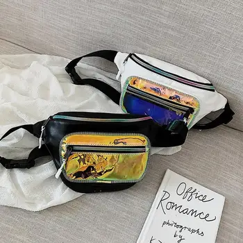 

2020 New Fanny Pack Waist Bag Women Unisex Double Zipper Bags Leather Shoulder Bags Crossbody Bag Chest Bags Сумка Поясная