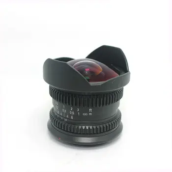 

8mm F2.8 MF Movie Wide Angle Fisheye Lens for Sony e mount NEX3/5T/6/7 A5000 A6000 A5100 a6300 A7S A7R A7II mirrorless camera