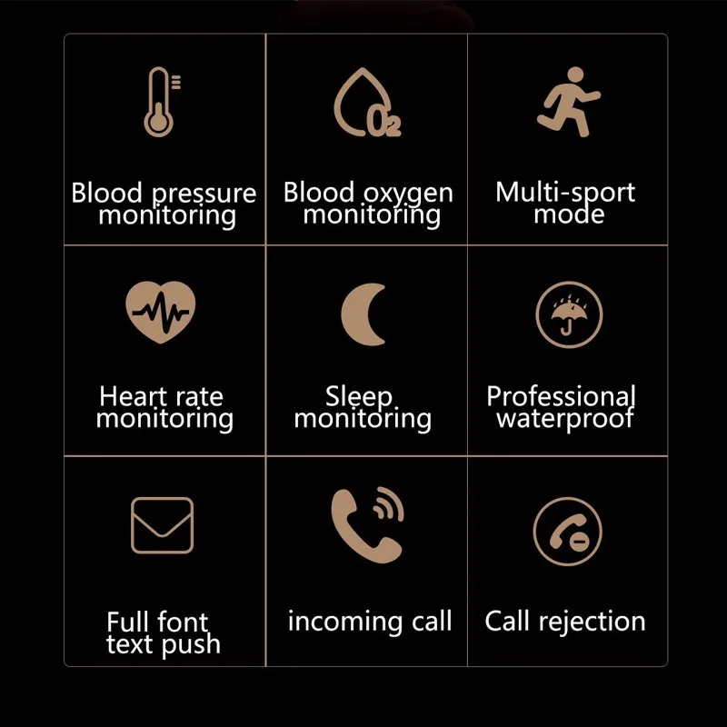 Смарт Bluetooth Браслет спортивный фитнес трекер часы Smartband кровяное давление монитор сердечного ритма браслет для мужчин для Android iOS