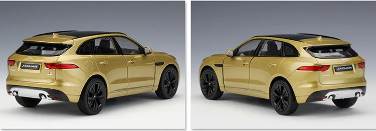 Welly 1:24 JAGUAR F-Pace SUV модель автомобиля из сплава Diecasts& Toy Vehicles коллекционные подарки непульт дистанционного управления Тип транспортная игрушка