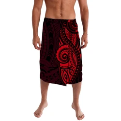 Undertake Custom Printing ie faitaga Upscale Personality Tonga Island Wear Unisex Ethnic Style Sublimation Print Fiji Clothing